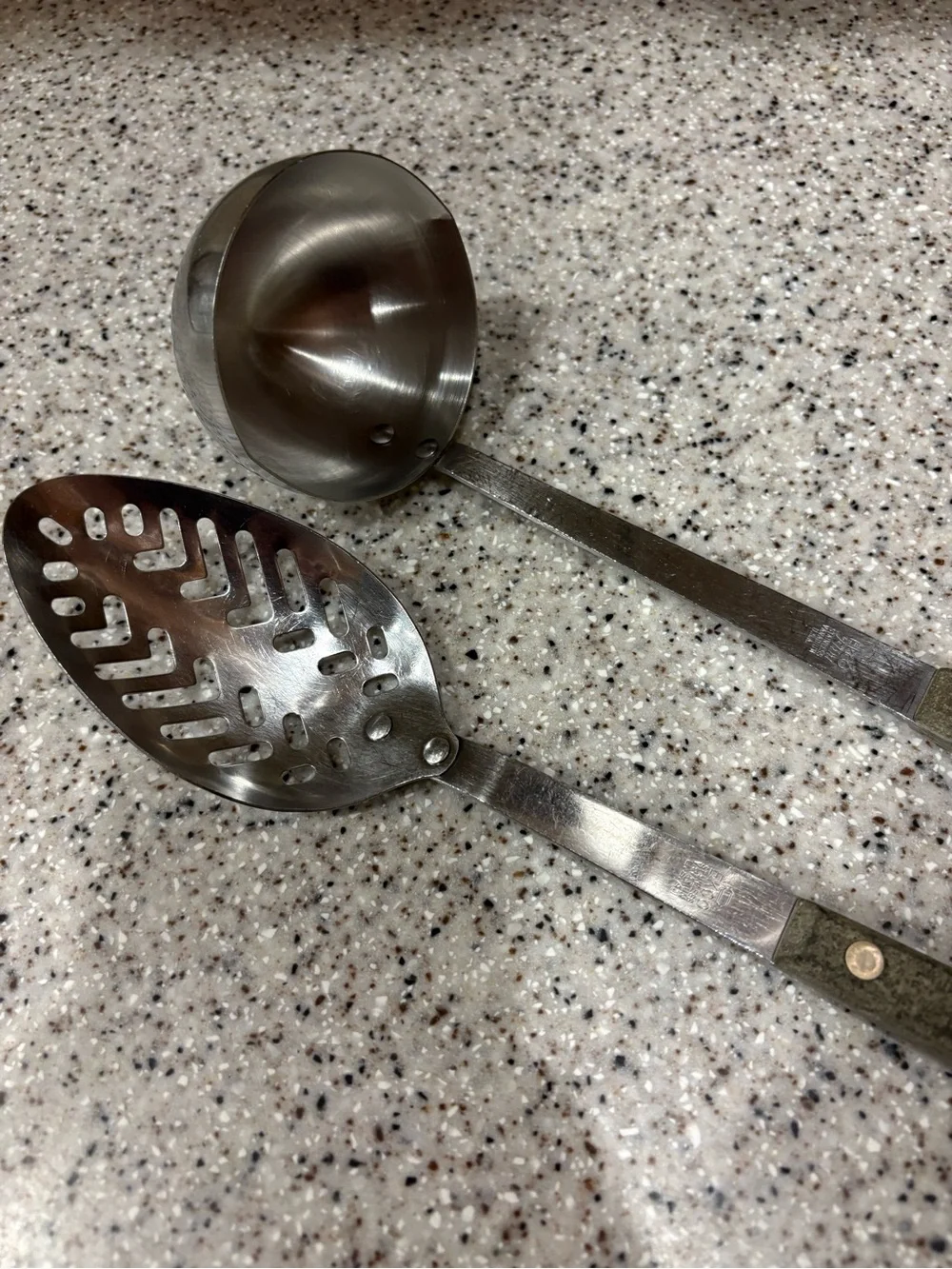 Vintage EKCO Forge / Flint stainless steel kitchen utensils